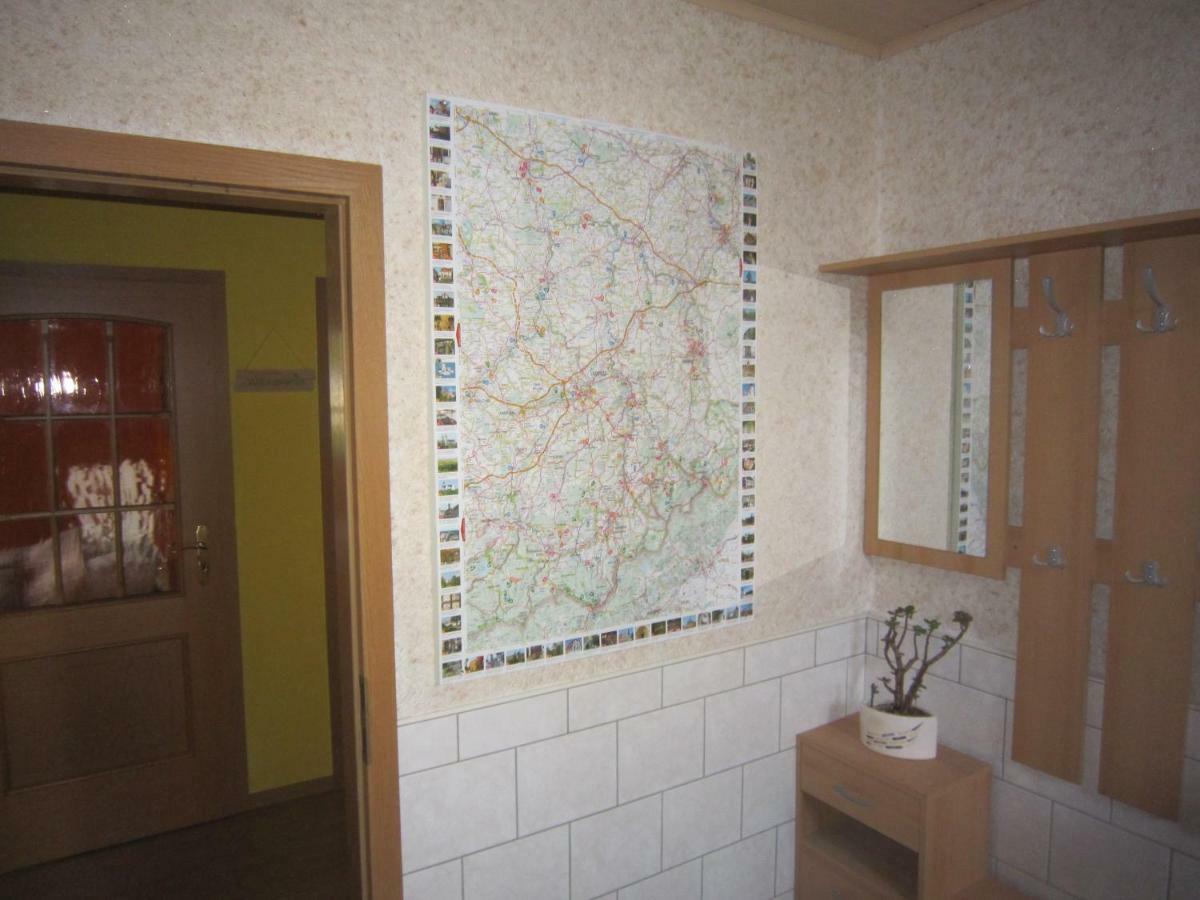 Apartmán Am Balkon Des Erzgebirges Bernsbach Exteriér fotografie