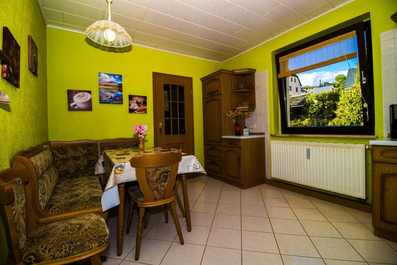Apartmán Am Balkon Des Erzgebirges Bernsbach Exteriér fotografie