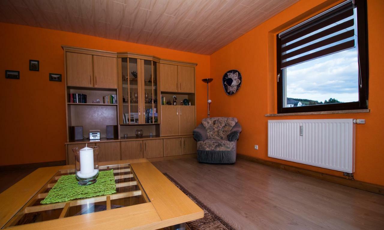 Apartmán Am Balkon Des Erzgebirges Bernsbach Exteriér fotografie
